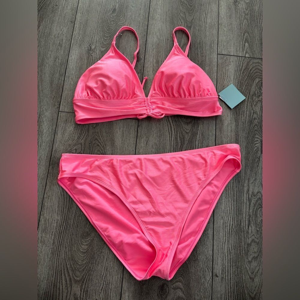 Blu C woman’s hot pink 2 pc bikini set